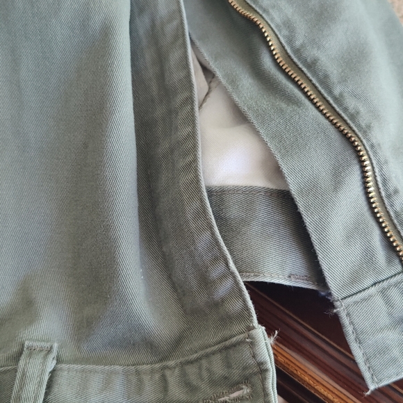 Baxter Brand Chino Jeans Wear Comfort Fit Retro 100% Cotton Pleats cuff bottoms - Picture 2 of 6